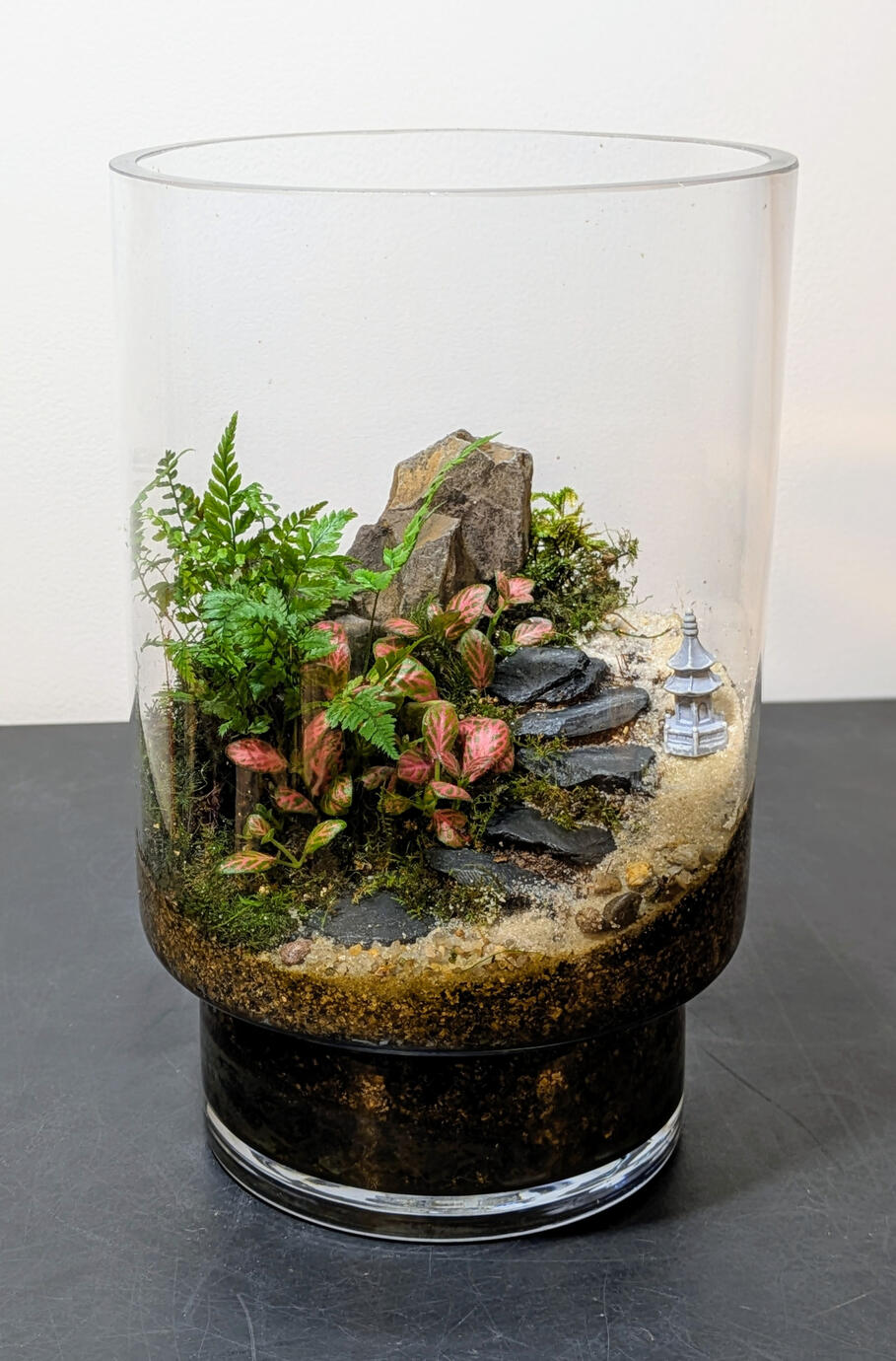 Pedestal Symbolises journey H25cm x W16cm